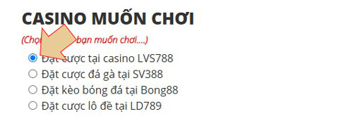 Đăng ký tài khoản lvs788